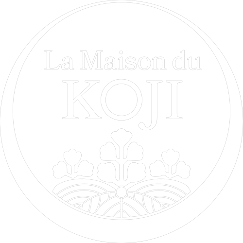 The logo for la maison du koji.