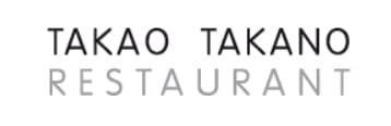 The logo for takao takano restaurant.