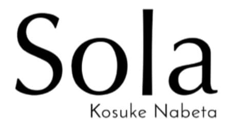 The logo for sola kosuke nabeta.